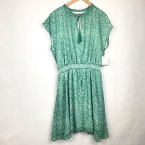 NWT Ophelia Roe Green Dress Size 2X